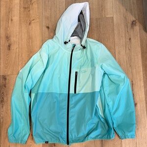 Men's Aqua Gradient Lightweight Jacket